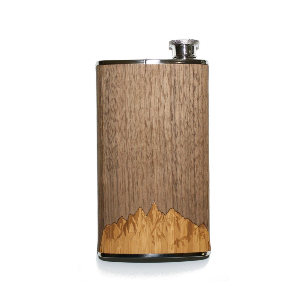 Wooden Cigar Flask - Tipsy Cocktail Supply Co.