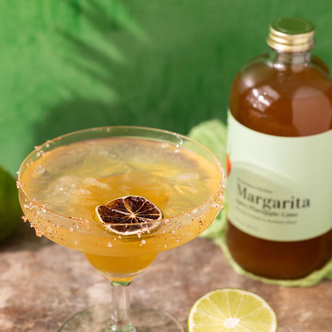 Margarita (Spicy Pineapple & Lime) Cocktail & Mocktail Mixer, 16 fl oz - Tipsy Cocktail Supply Co.