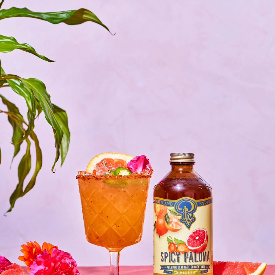 Spicy Paloma Beverage Syrup Concentrate - Tipsy Cocktail Supply Co.
