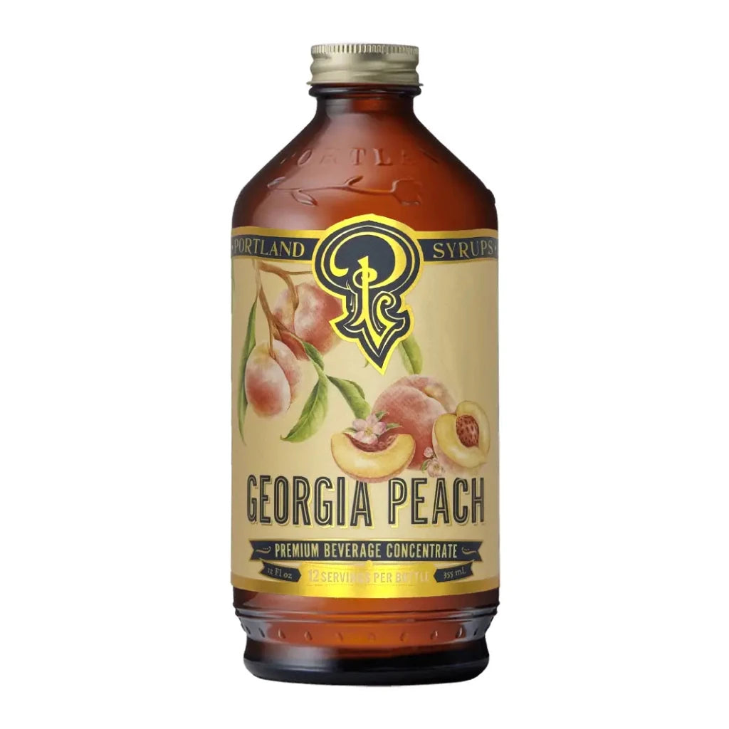 Georgia Peach Syrup - Tipsy Cocktail Supply Co.