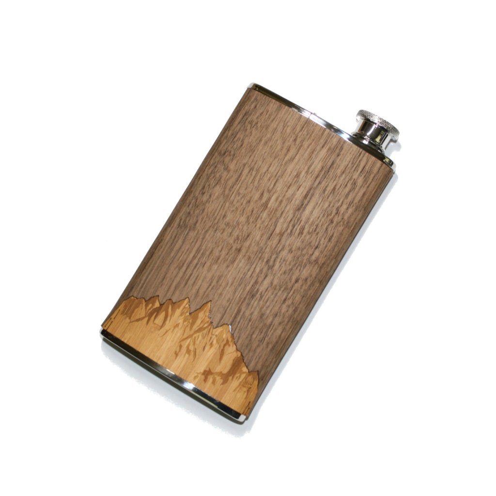 Wooden Cigar Flask - Tipsy Cocktail Supply Co.