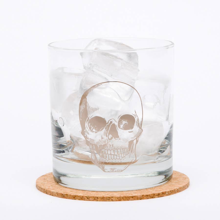 Skull Rocks Glass - Tipsy Cocktail Supply Co.