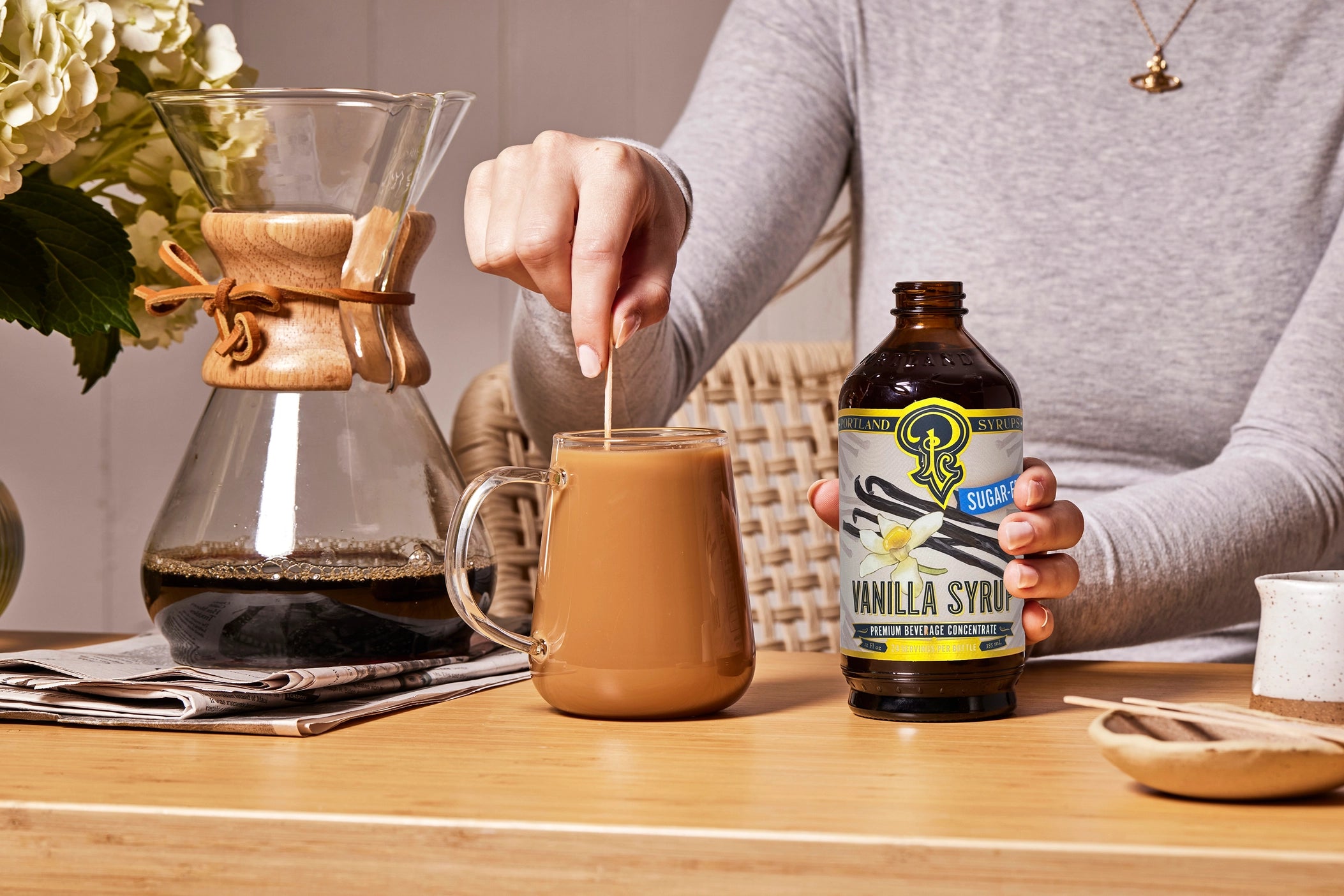 Sugar Free Vanilla Syrup - Tipsy Cocktail Supply Co.