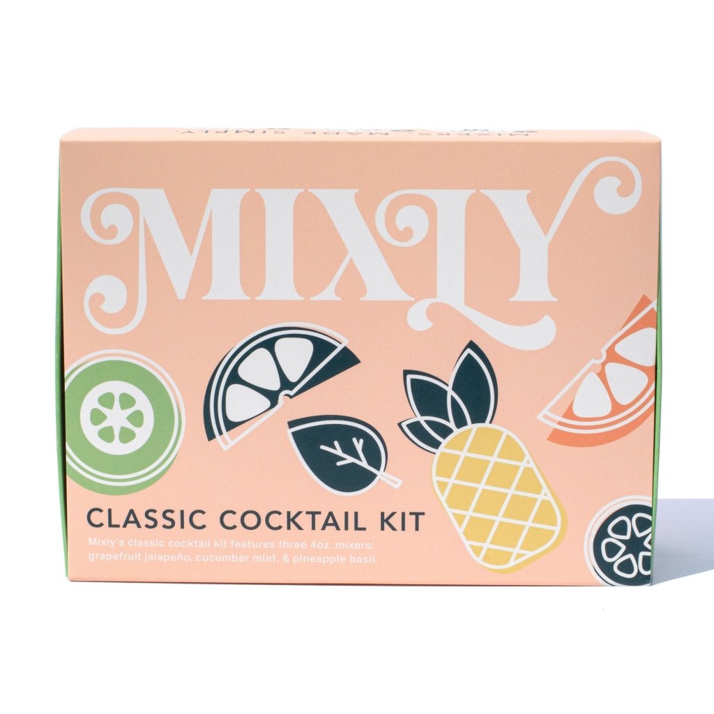 Classic Cocktail Mixer Set | Non Alcoholic Cocktail Mixers & Margarita Mixer Gift Kit - Tipsy Cocktail Supply Co.