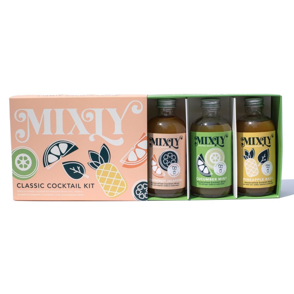 Classic Cocktail Mixer Set | Non Alcoholic Cocktail Mixers & Margarita Mixer Gift Kit - Tipsy Cocktail Supply Co.