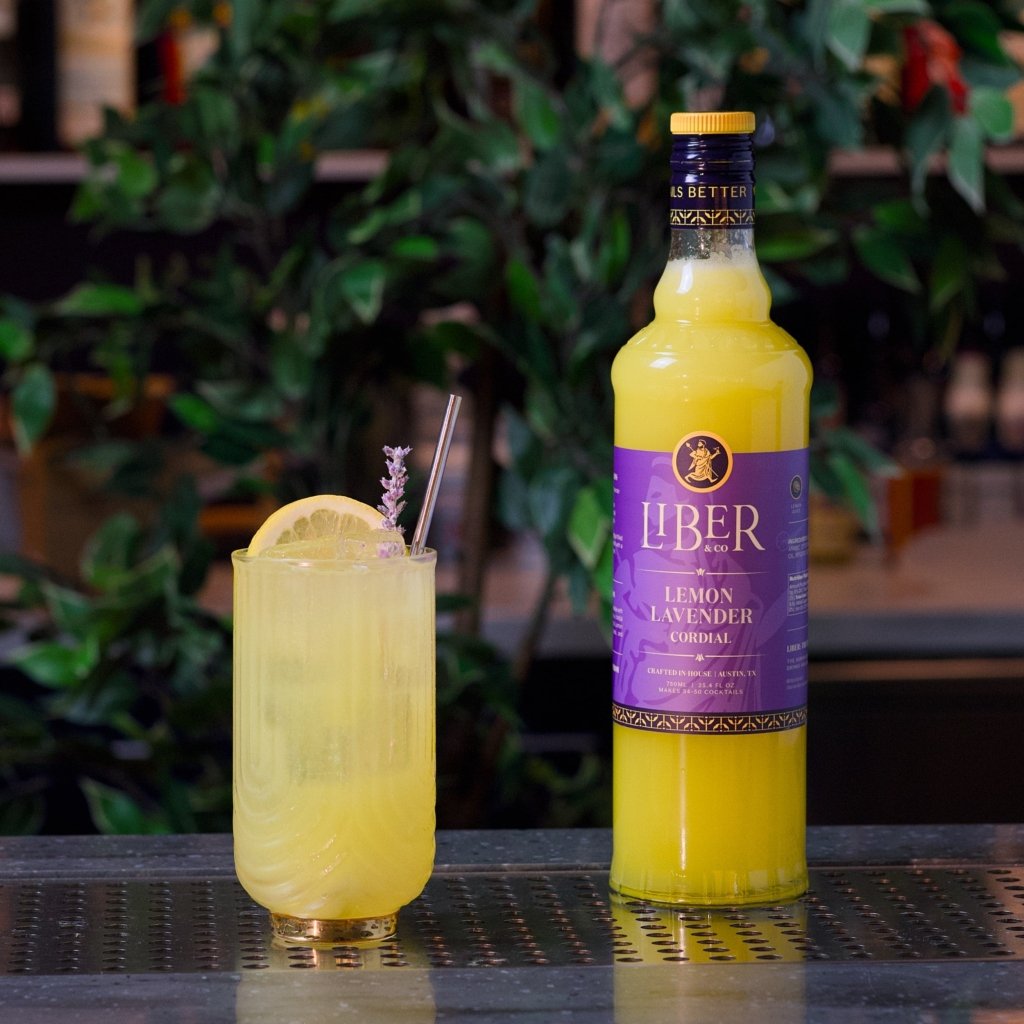 Lemon Lavender Cordial - Tipsy Cocktail Supply Co.