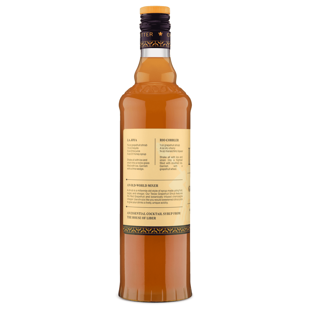 Texas Grapefruit Shrub - Tipsy Cocktail Supply Co.