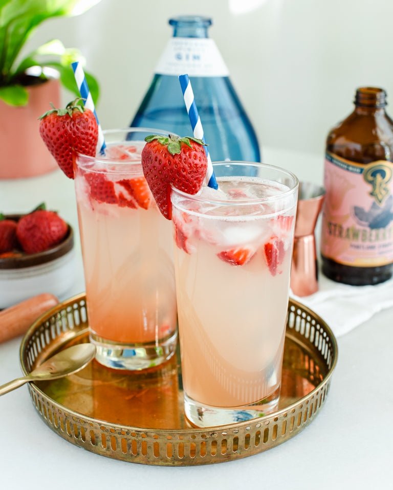 Strawberry Lemon Lime Syrup - Tipsy Cocktail Supply Co.