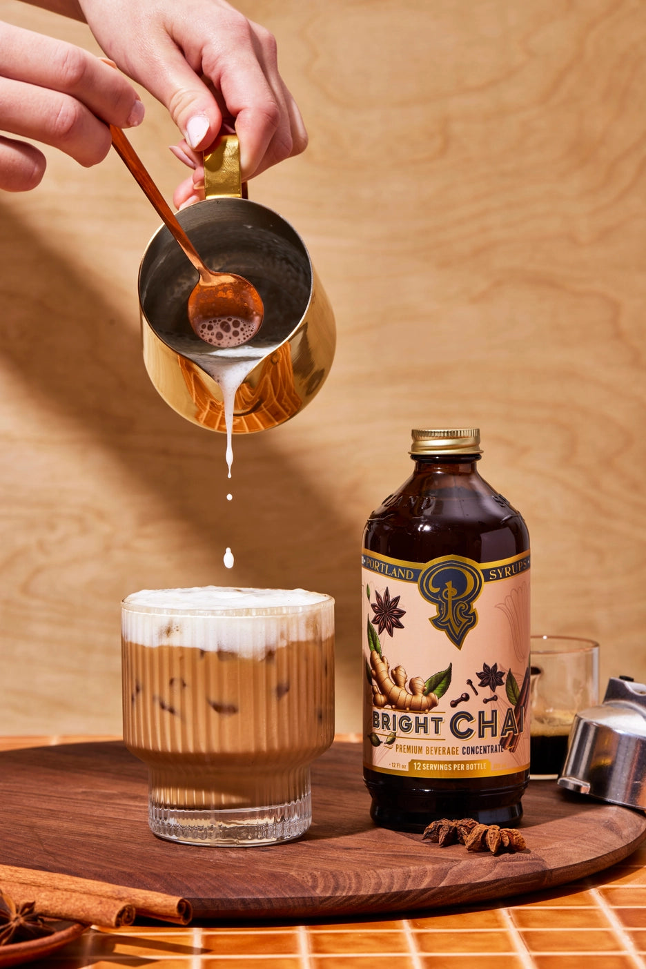 Bright Chai Syrup - Tipsy Cocktail Supply Co.