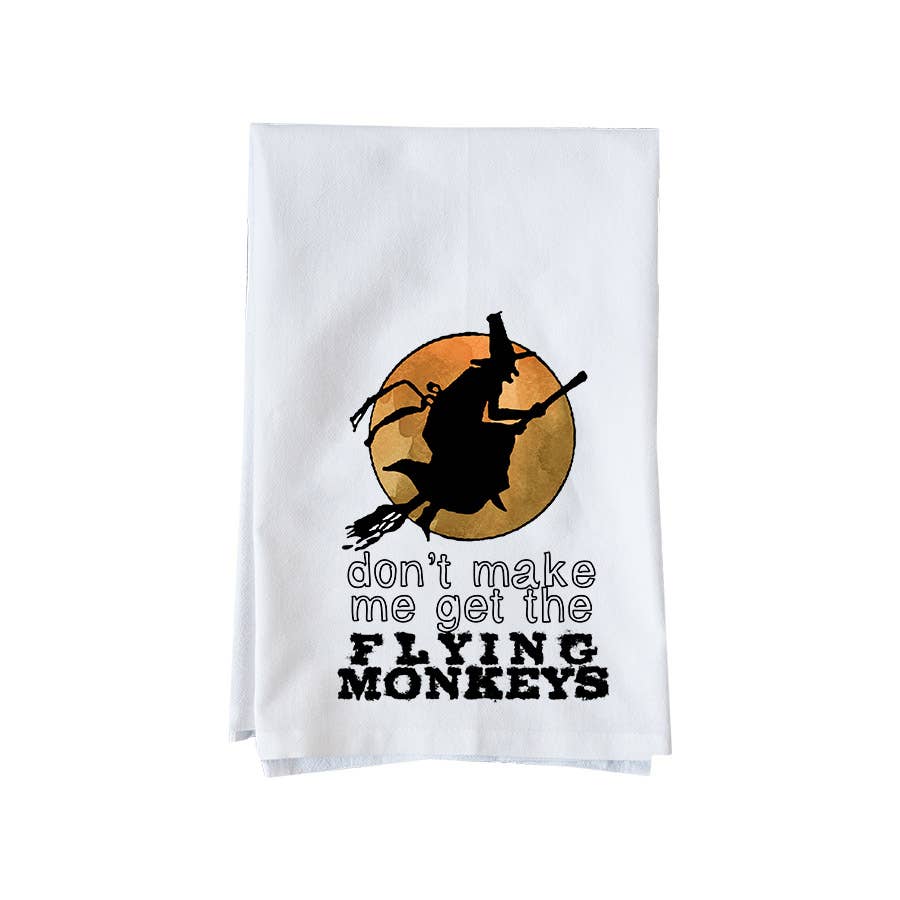 Flying Monkeys Bar Towel - Tipsy Cocktail Supply Co.