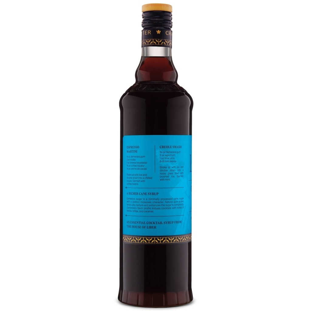 Demerara Gum Syrup: 375 mL - Tipsy Cocktail Supply Co.