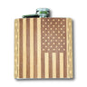 American Flag Hip Flask - Tipsy Cocktail Supply Co.