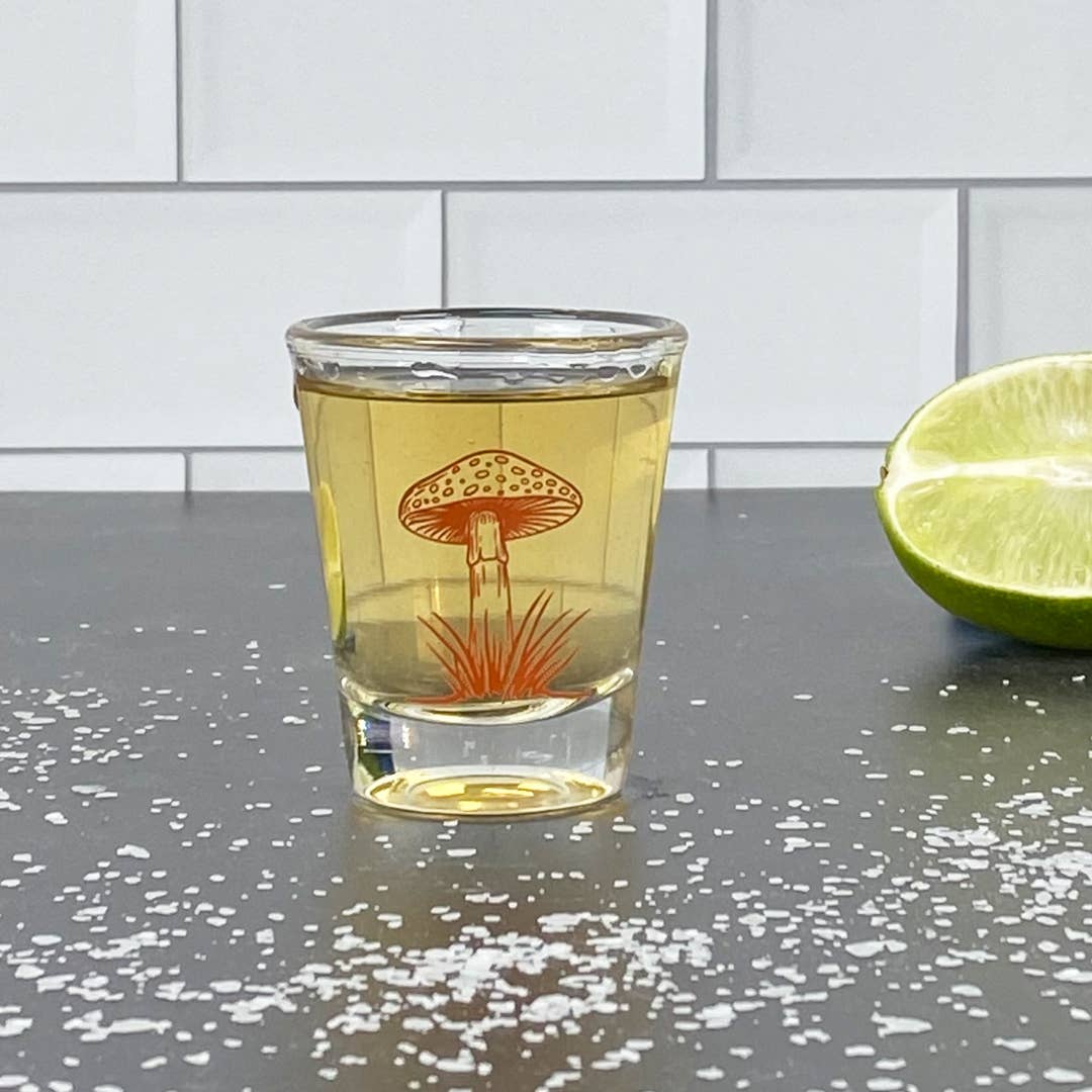 Mushroom Shot Glasses - Tipsy Cocktail Supply Co.