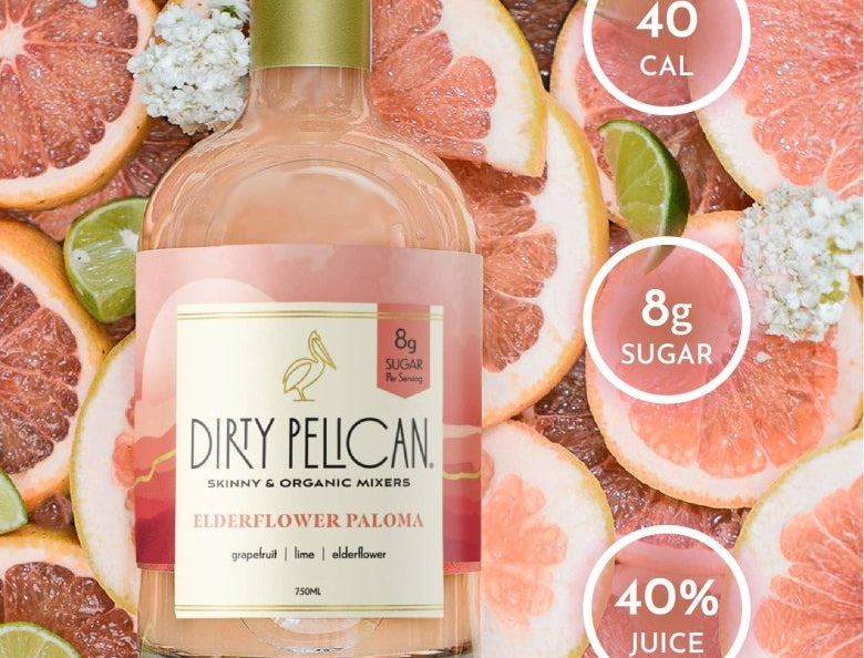 Grapefruit & Elderflower Mixer - Tipsy Cocktail Supply Co.