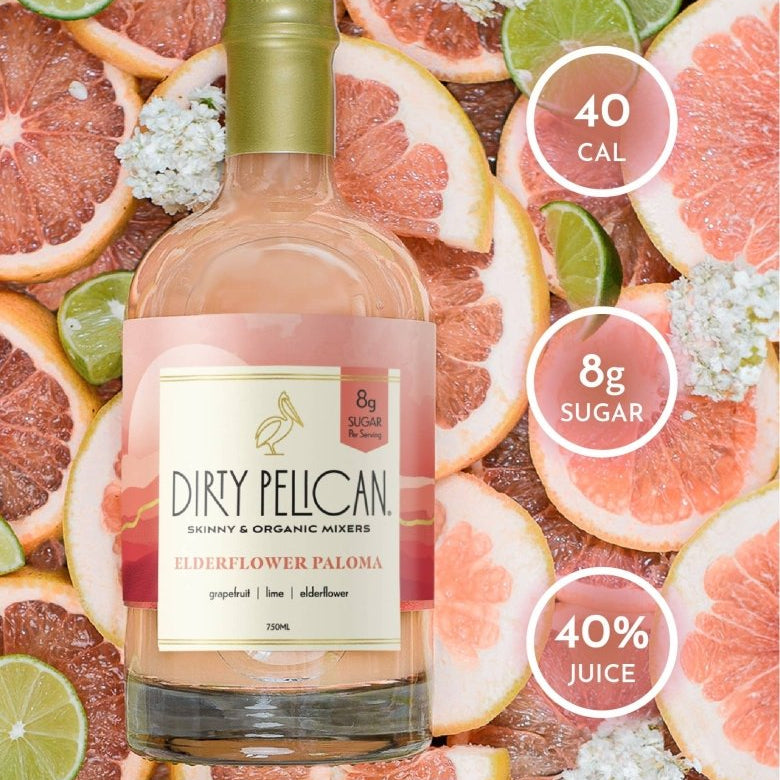 Grapefruit & Elderflower Mixer - Tipsy Cocktail Supply Co.