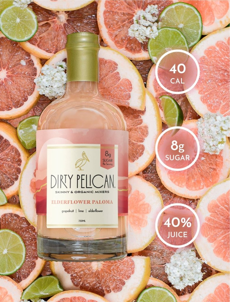 Grapefruit & Elderflower Mixer - Tipsy Cocktail Supply Co.