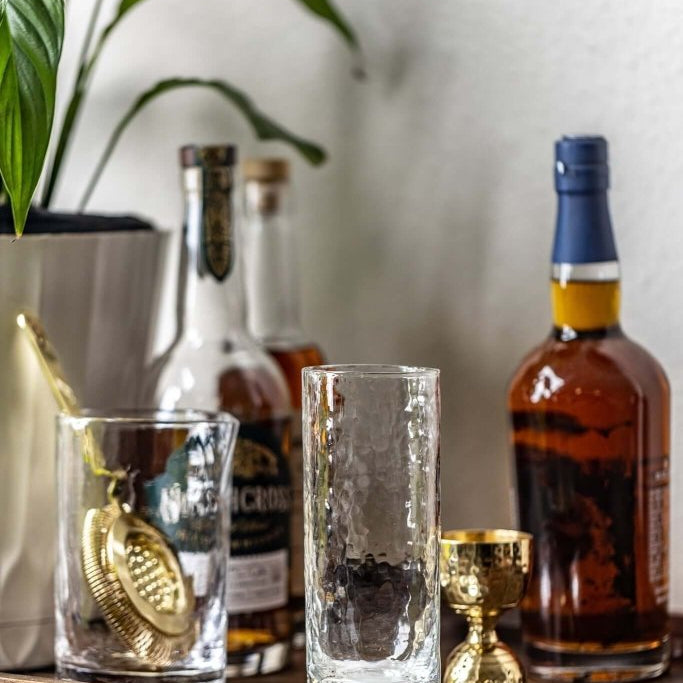 Hand - Blown Highballs | Set of 2 | Made in USA - Tipsy Cocktail Supply Co.