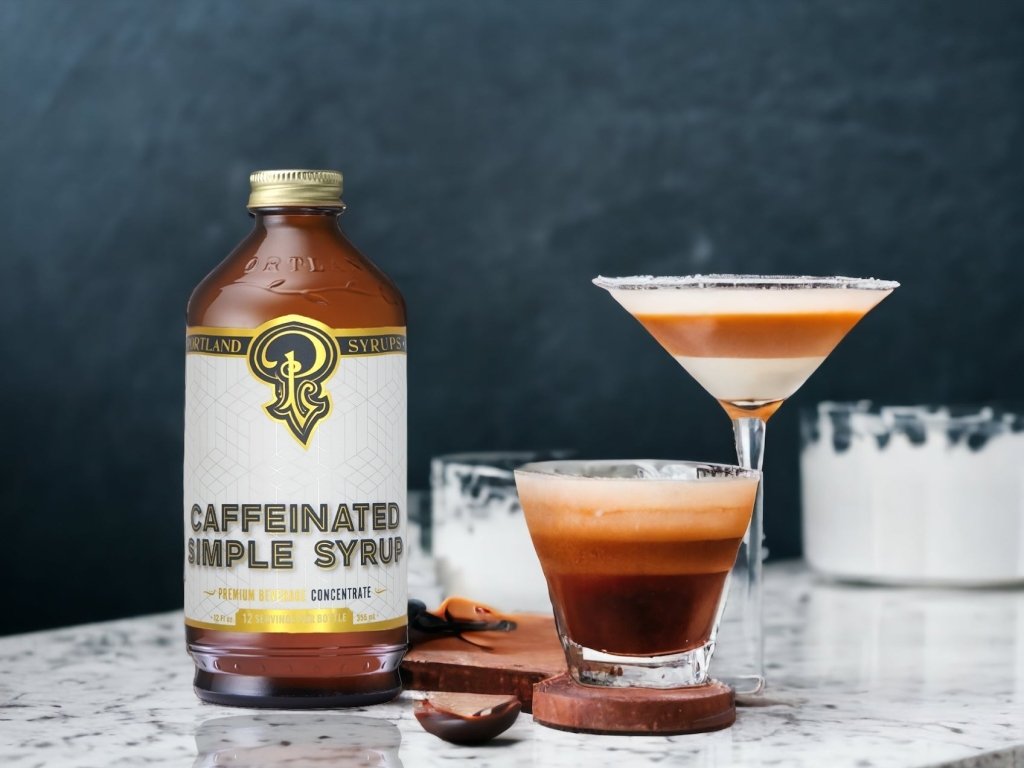 Caffeinated Simple Syrup two - pack - Tipsy Cocktail Supply Co.