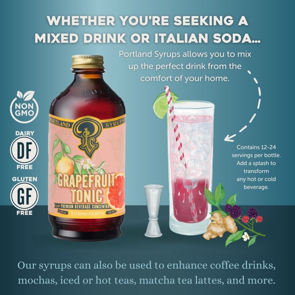 Grapefruit Tonic two - pack - Tipsy Cocktail Supply Co.