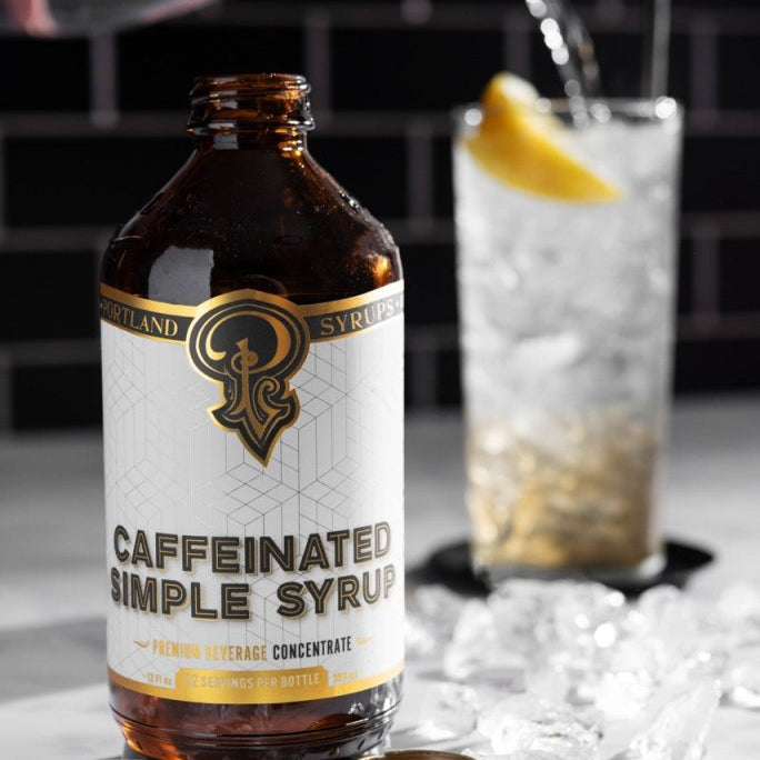 Caffeinated Simple Syrup two - pack - Tipsy Cocktail Supply Co.