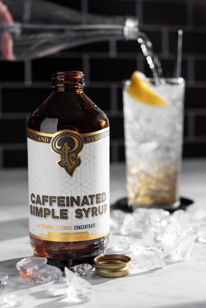 Caffeinated Simple Syrup two - pack - Tipsy Cocktail Supply Co.