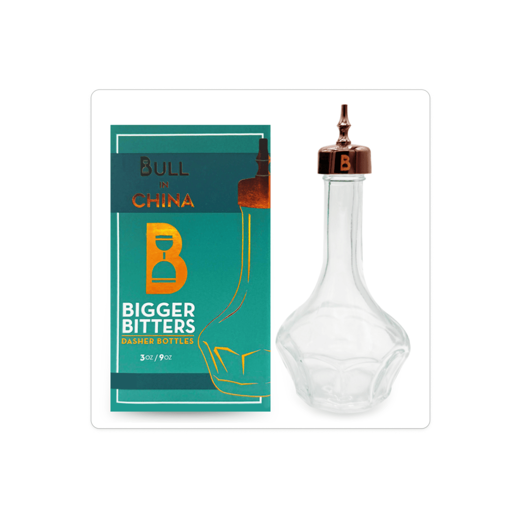 Bigger Bitters Bottles (3oz/90ml) - Tipsy Cocktail Supply Co.