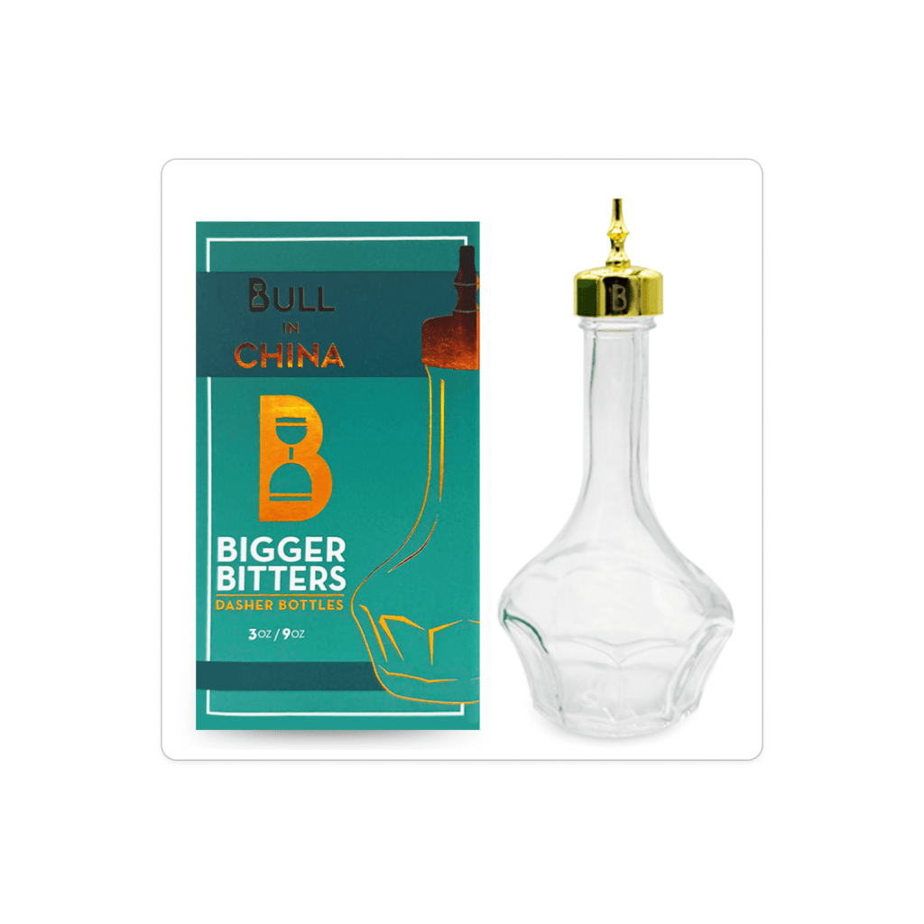 Bigger Bitters Bottles (3oz/90ml) - Tipsy Cocktail Supply Co.