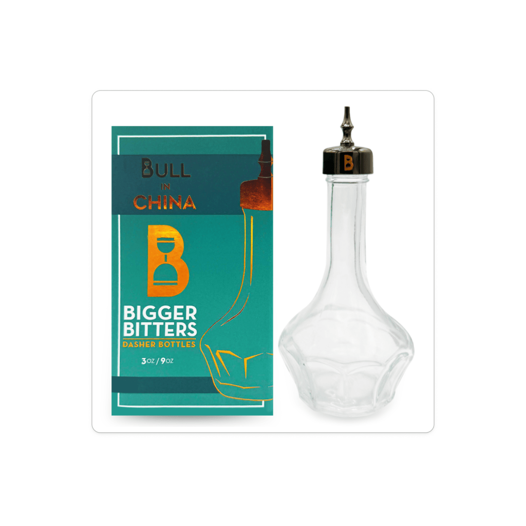 Bigger Bitters Bottles (3oz/90ml) - Tipsy Cocktail Supply Co.