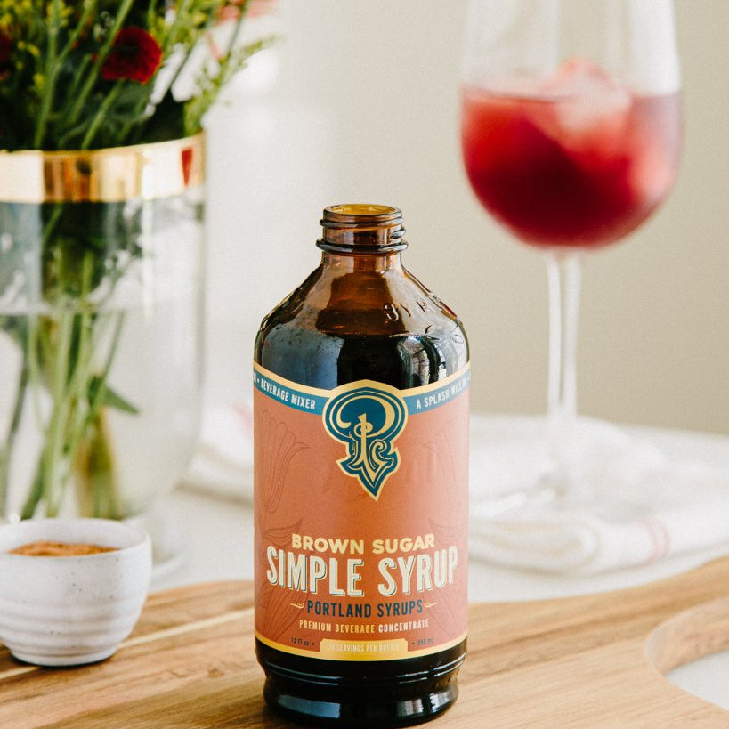 Brown Sugar Simple Syrup two - pack - Tipsy Cocktail Supply Co.