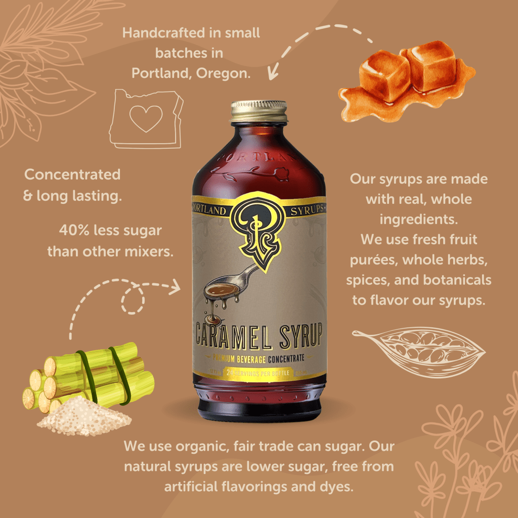 Caramel Syrup - Tipsy Cocktail Supply Co.