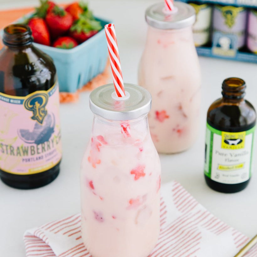 Strawberry Lemon - Lime Syrup two - pack - Tipsy Cocktail Supply Co.