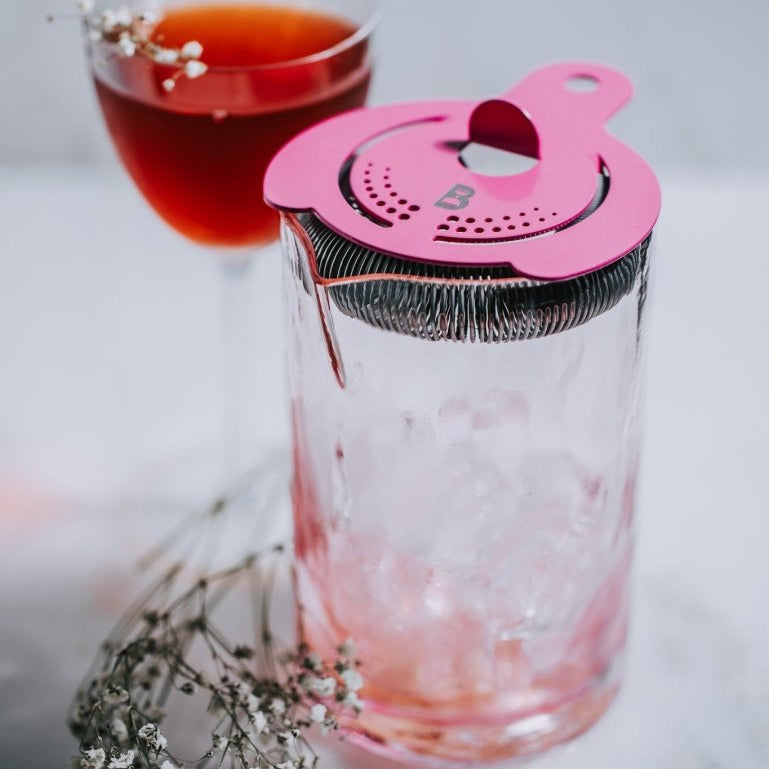 CHERRY BLOSSOM COLLECTION | The Hawthorne Strainer | Made in USA - Tipsy Cocktail Supply Co.