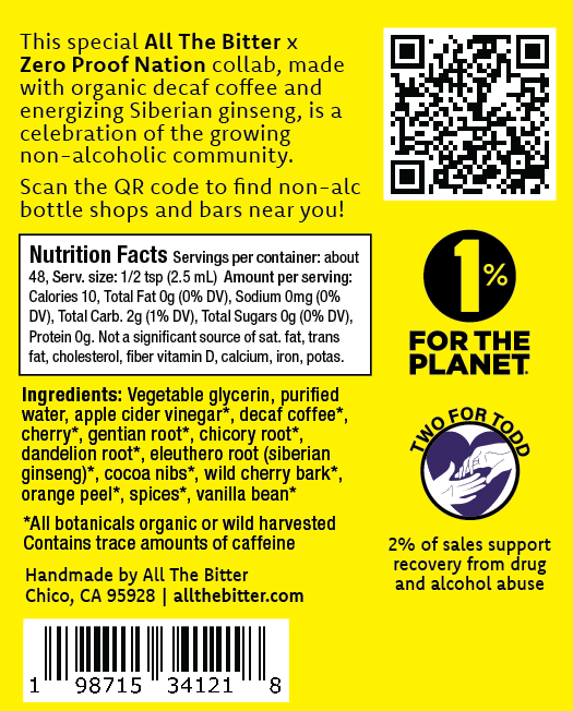 Cherry Coffee Blast Bitters - Tipsy Cocktail Supply Co.