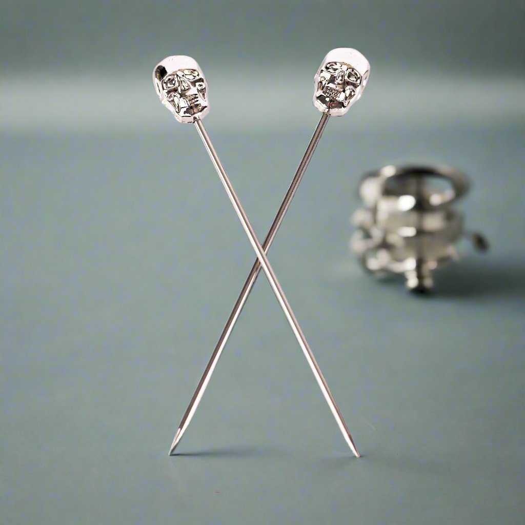 Skull Cocktail Pick - Tipsy Cocktail Supply Co.