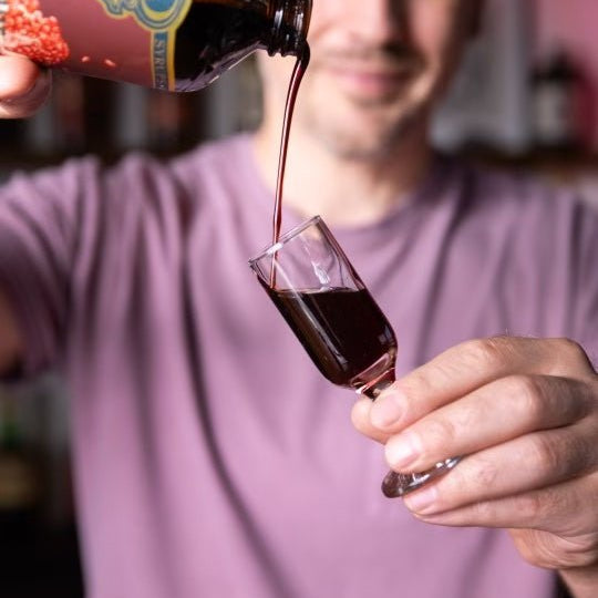 Anders' Bar Cart Essentials: Grenadine, Authentic Ginger, & Brown Sugar Simple Syrup - Tipsy Cocktail Supply Co.