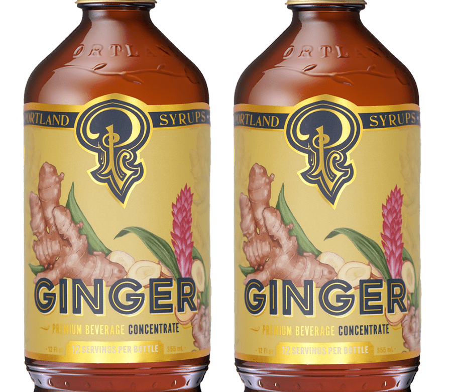 Authentic Ginger Syrup two - pack - Tipsy Cocktail Supply Co.