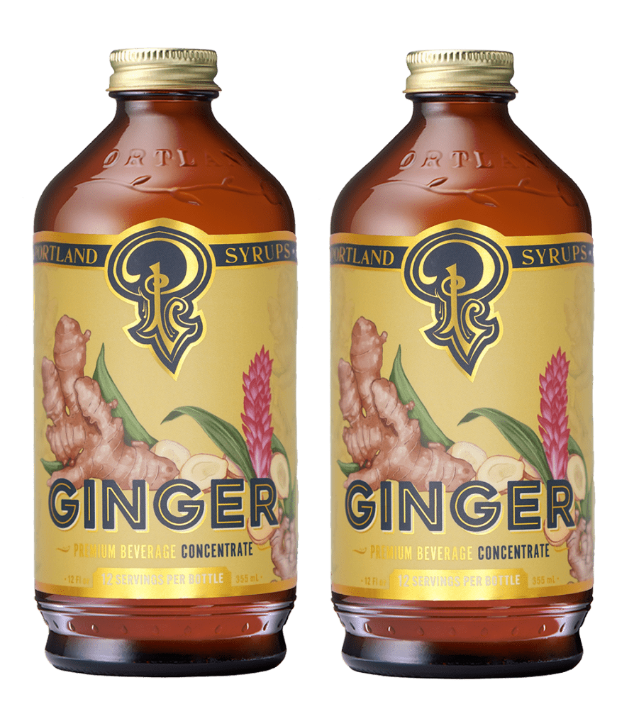 Authentic Ginger Syrup two - pack - Tipsy Cocktail Supply Co.