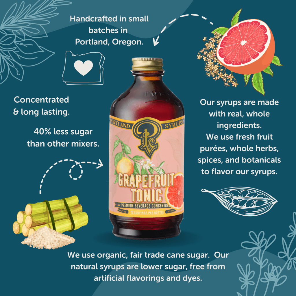 Grapefruit Tonic two - pack - Tipsy Cocktail Supply Co.