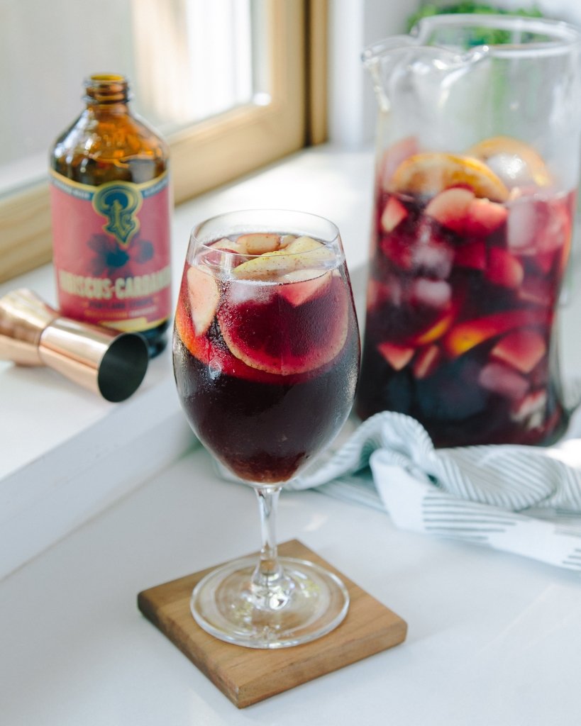 Hibiscus Cardamom Syrup two - pack - Tipsy Cocktail Supply Co.