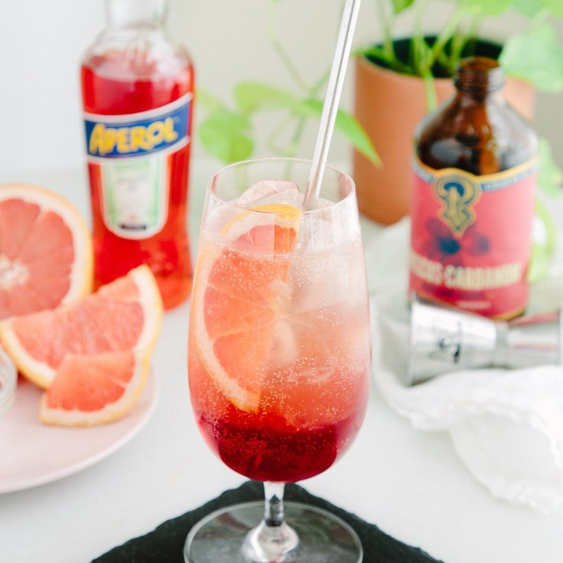 Hibiscus Cardamom Syrup two - pack - Tipsy Cocktail Supply Co.