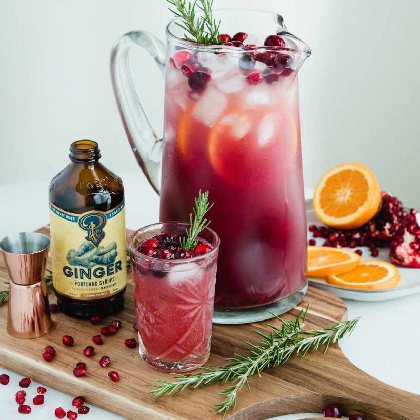 Anders' Bar Cart Essentials: Grenadine, Authentic Ginger, & Brown Sugar Simple Syrup - Tipsy Cocktail Supply Co.