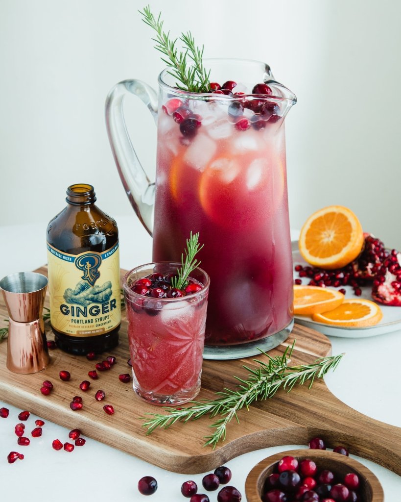 Anders' Bar Cart Essentials: Grenadine, Authentic Ginger, & Brown Sugar Simple Syrup - Tipsy Cocktail Supply Co.