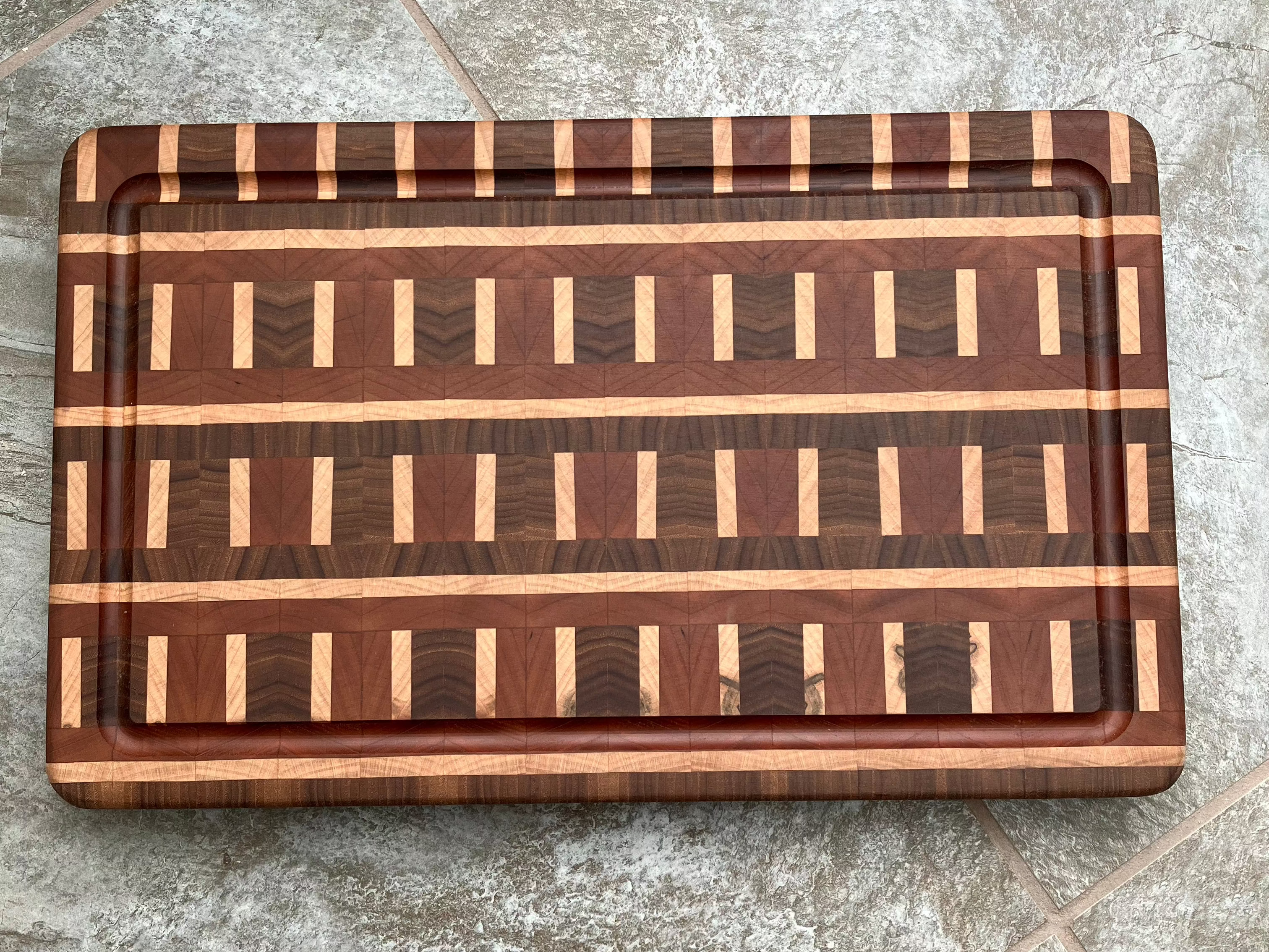 Handmade wooden cutting board