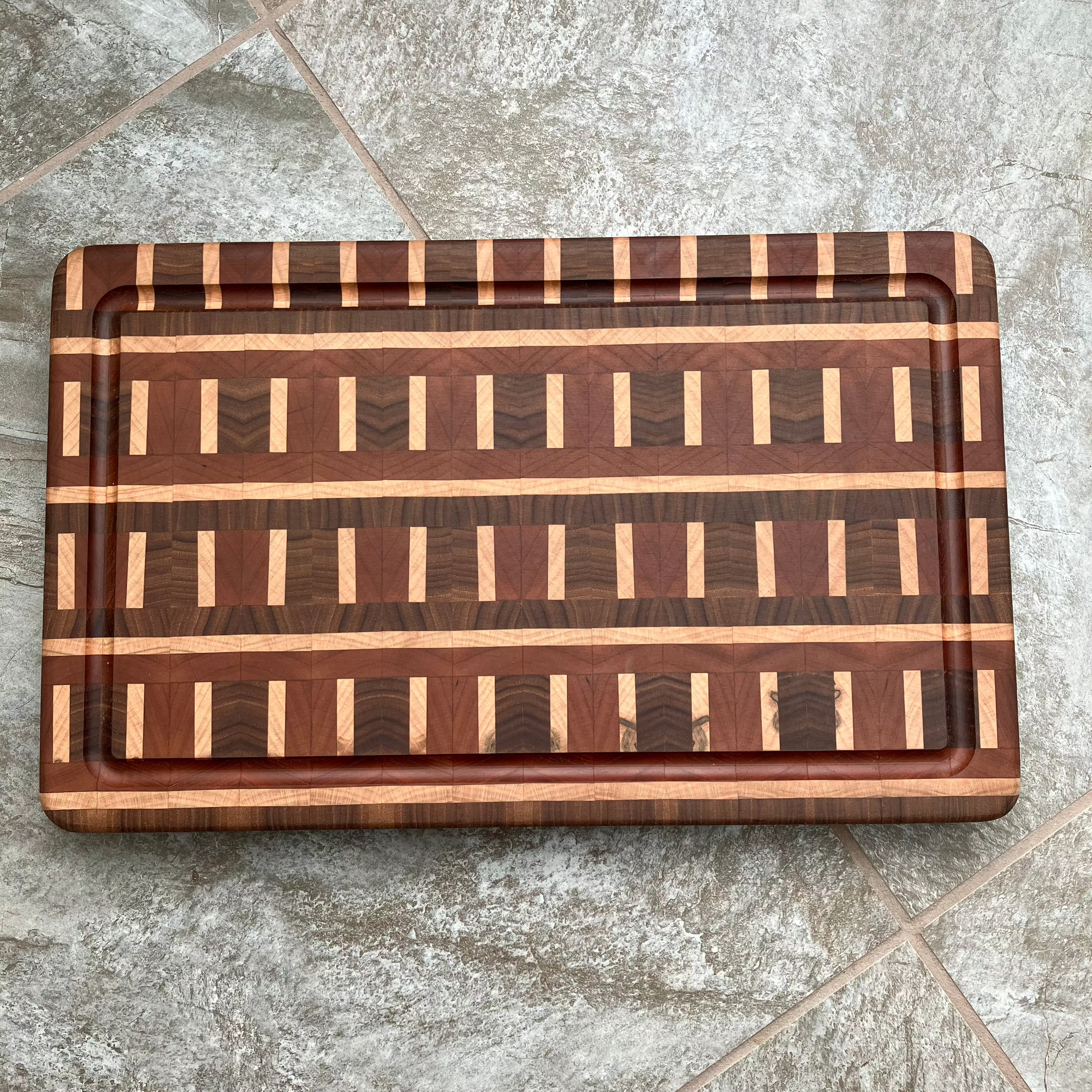 Handmade wooden cutting board