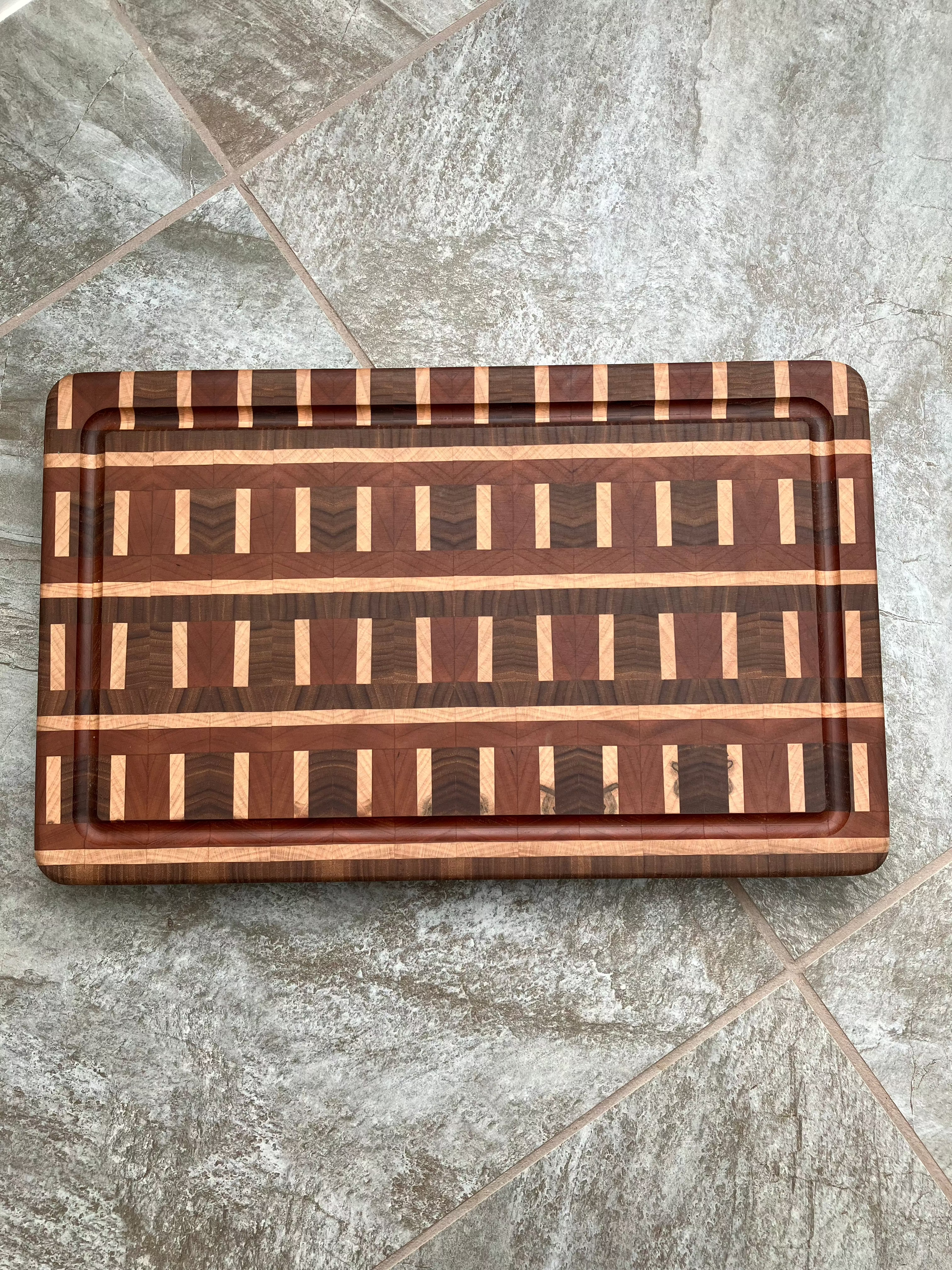 Handmade wooden cutting board