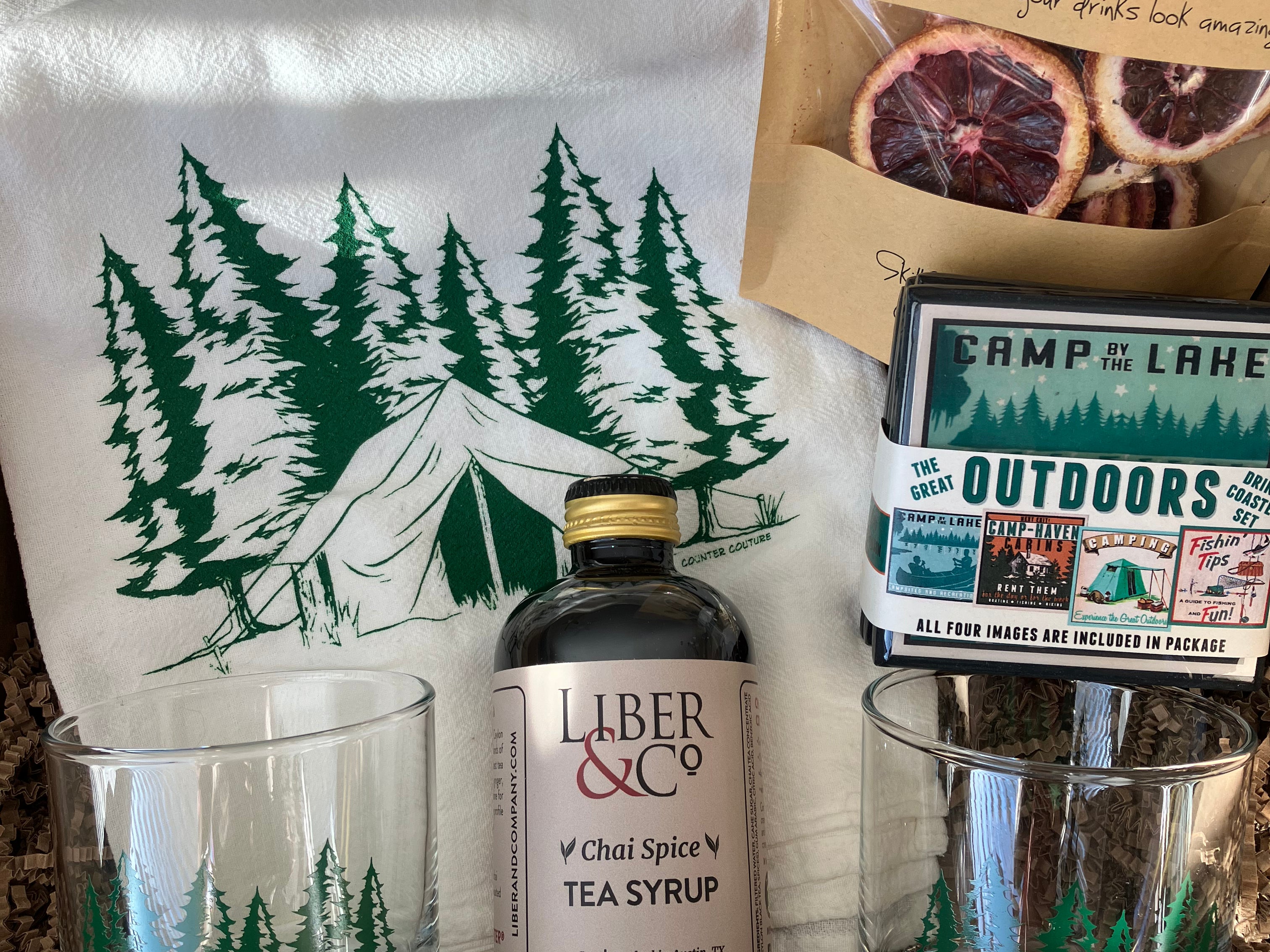 Camping Cocktail Gift Box Bundle
