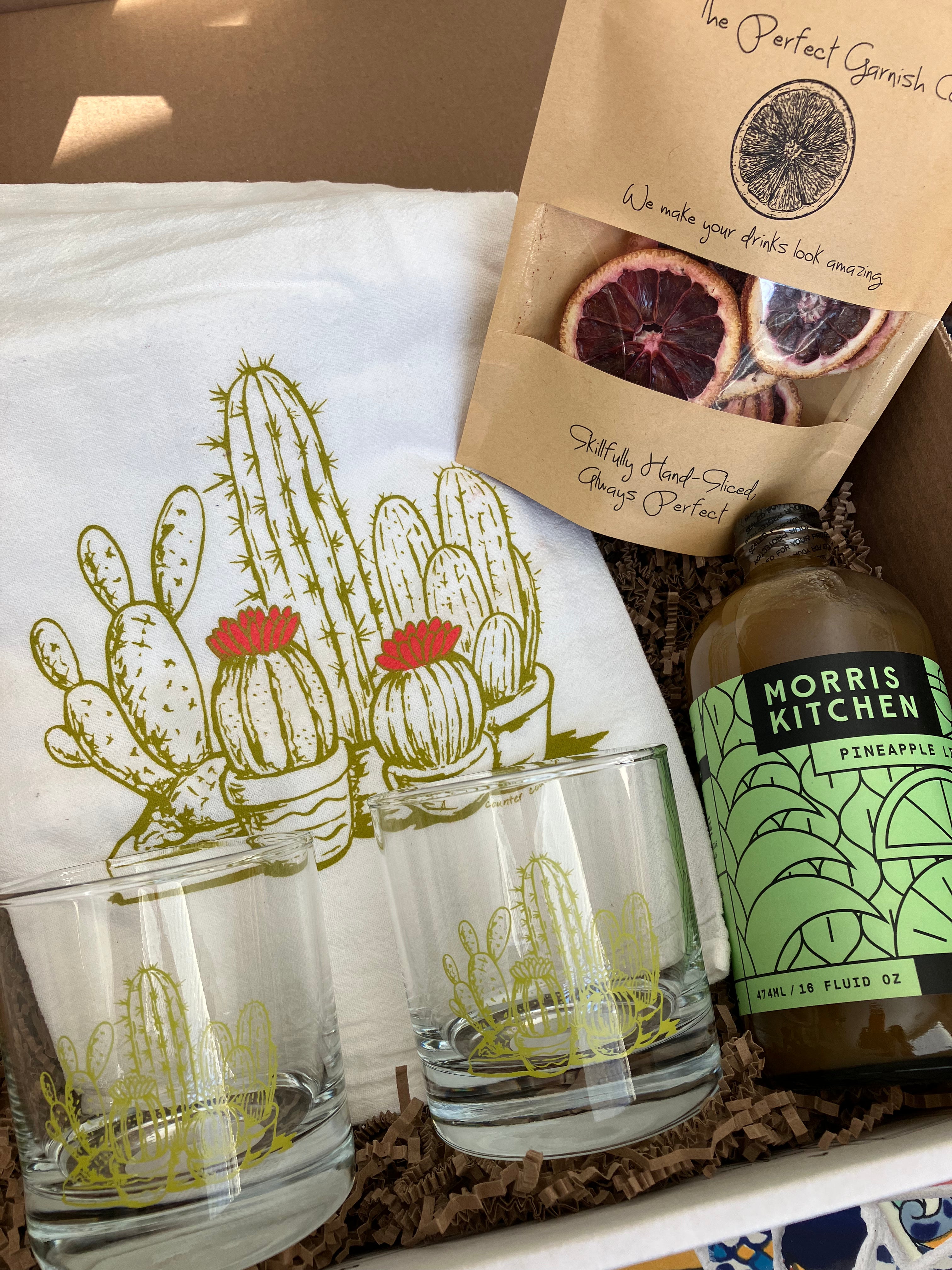 Cactus Cocktail Gift Box Bundle