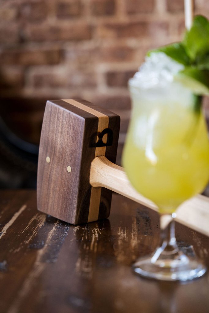 Ice Mallet (Black Walnut) | BIC Originals - Tipsy Cocktail Supply Co.