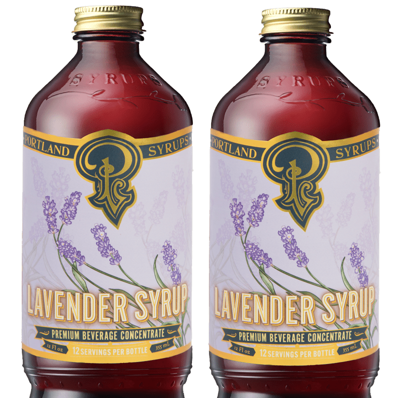Lavender Syrup two - pack - Tipsy Cocktail Supply Co.