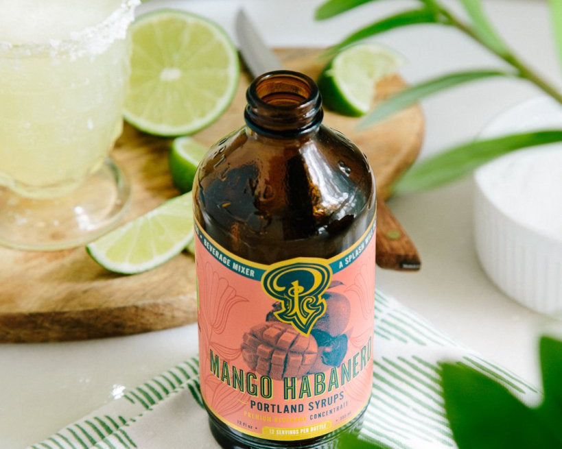 Mango Habanero Syrup two - pack - Tipsy Cocktail Supply Co.